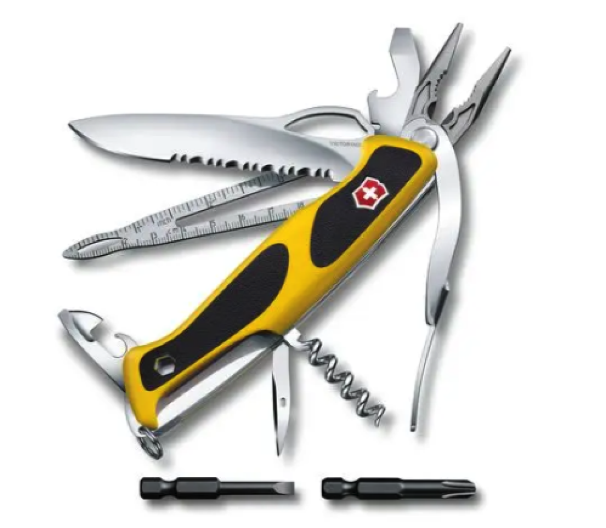 CORTAPLUMAS RANGERGRIP BOATSMAN 130MM 22 FUN AMAR./NEGRO 0.9798 VICTORINOX