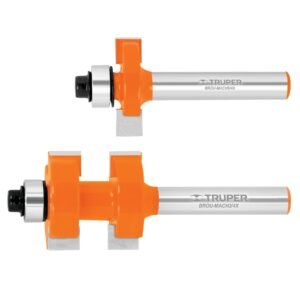 FRESA JUEGO DE MACHIMBRADOR 3/4" CON RODAMIENTO 10671 TRUPER