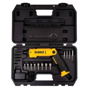 ATORNILLADOR INALAMBRICO KIT 8V 45 ACCESORIOS LITIO-ION DEWALT