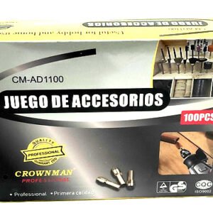 JGO PUNTAS DREMEL MULTIUSO 100 PZS CM-AD1100 CROWNMAN