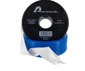 TEFLON ROLLO JUMBO 50MTS X 3/4' CORSOVALV