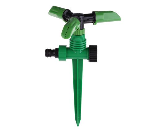 SURTIDOR RIEGO GIRATORIO PLASTICO C/ESTACA