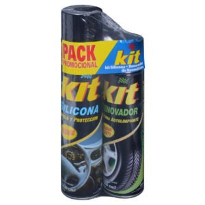 SILICONA KIT Y RENOVADOR DE NEUMATICOS