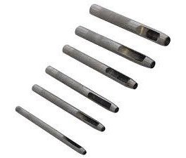 SACABOCADOS DE GOLPE JUEGO 6PCS