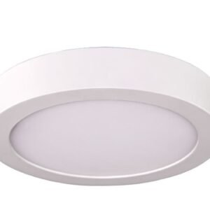 PANEL LED SOBREPUESTO REDONDO 12W LUZ CALIDA