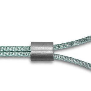 CASQUILLO PARA CABLE ACERO 1/4"