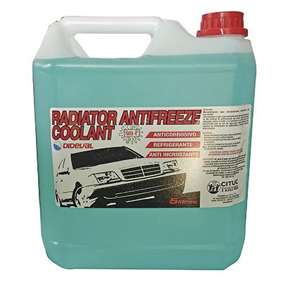COOLANT (REFRIGERANTE CON ANTICONGELANTE) BIDON 5 LTS