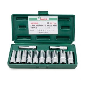 JGO DADOS LARGOS 1/2" 10-22MM 12PCS HANS
