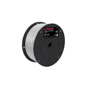 CABLE ACERO 3/16" FORRADO PVC (5MM) CARRETE 75MTS