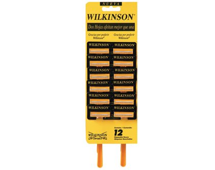 PRESTOBARBA WILKINSON AMARILLA