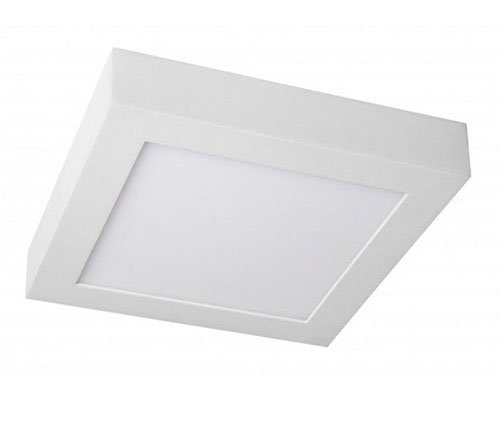 Panel led sobrepuesto cuadrado 18w luz calida