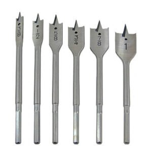 JGO BROCAS PALETA 6PCS 3/8-1