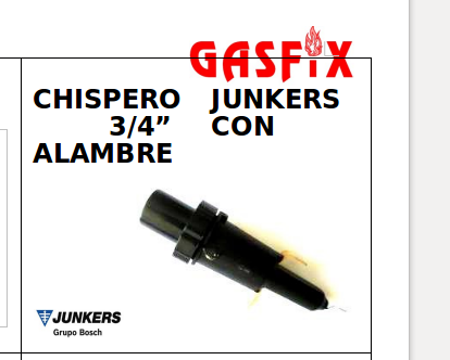 CHISPERO JUNKER 3/4 ALAMBRES