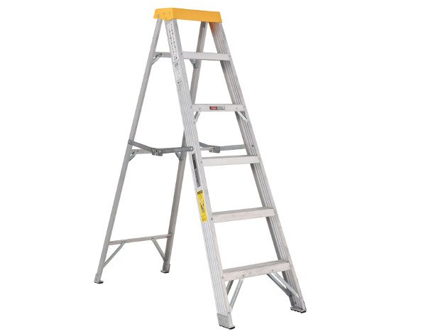 ESCALERA ALUMINIO 5 PELDAÑOS 1.61MTS