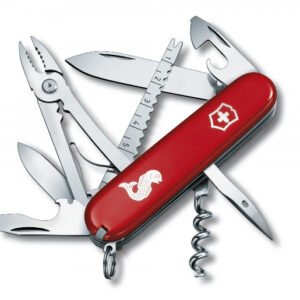 CORTAPLUMAS VICTORINOX COD 3653.72 ANGLER 91MM ROJA CON LOGO