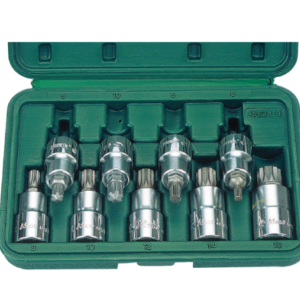 JGO DADOS 1/2" 9PZS XZN Y RIBE AUTO EUROPEO 46028-9 HANS