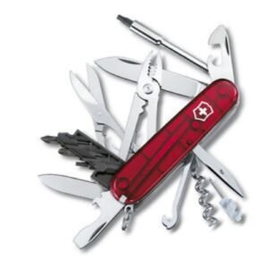 CORTAPLUMAS VICTORINOX COD 7725.T CIBERTOOL 91 MM ROJO