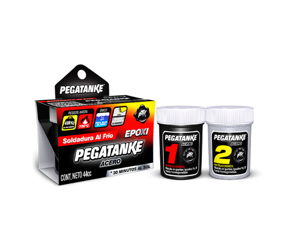 ADHESIVO PEGATANKE ACERO (EXTRA FUERTE)