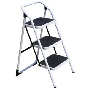 ESCALERA (TABURETE) 3 PELDAÑOS CON ANTIDESLIZANTE