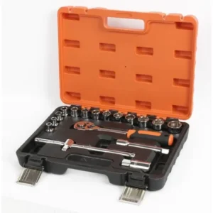 JGO DADOS 1/2" 17PZS MILIMETRICO SMART