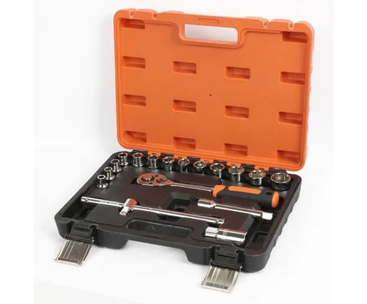 JGO DADOS 1/2" 17PZS MILIMETRICO SMART
