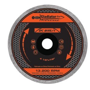 DISCO DIAMANTADO GLADIATOR / ALPHA CONTINUO 7"