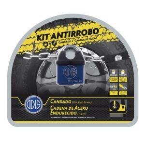 CANDADO  60MM + CAD 10×1.4 MT SERIE OFF ROAD ODIS