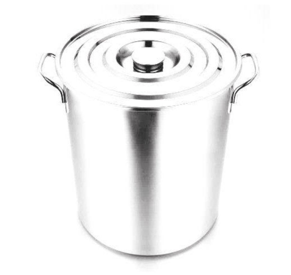 FONDO ACERO INOXIDABLE 40D X 40 CMS 50LTS