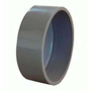 TAPA GORRO PVC 40 M/M SANITARIO GRIS