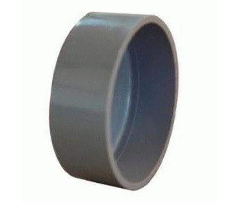 Tapa gorro pvc 40 m/m sanitario gris