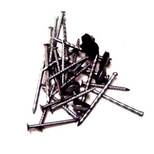 CLAVOS TECHO C/GOMA BOLSA 100UN (2 1/2")