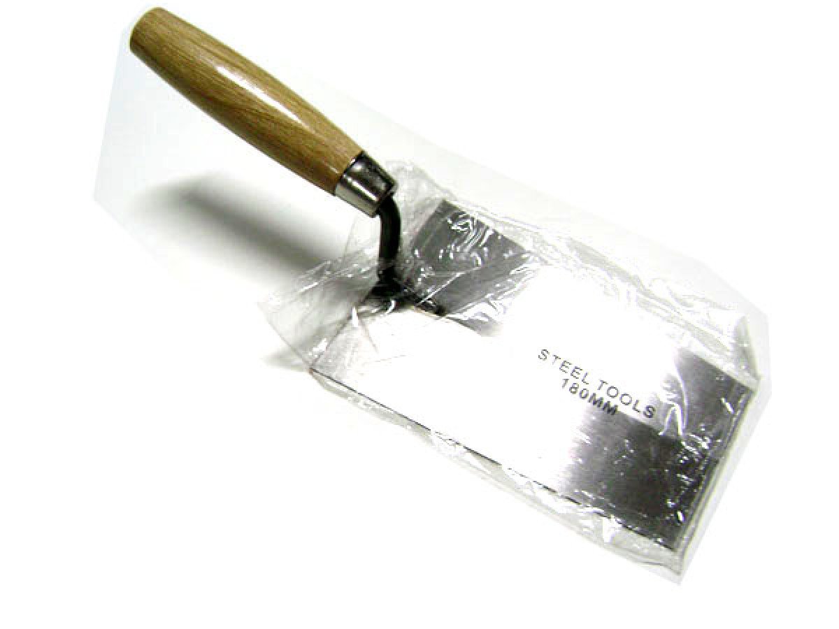 PLANA BOTADORA 8" MANGO MADERA
