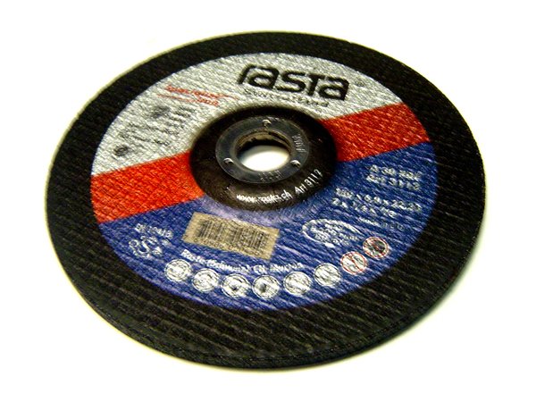 DISCO DESBASTAR 7" METAL N3112 RASTA"