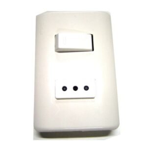 INTERRUPTOR EMBUTIDO C/ENCHUFE MARISIO/MEC