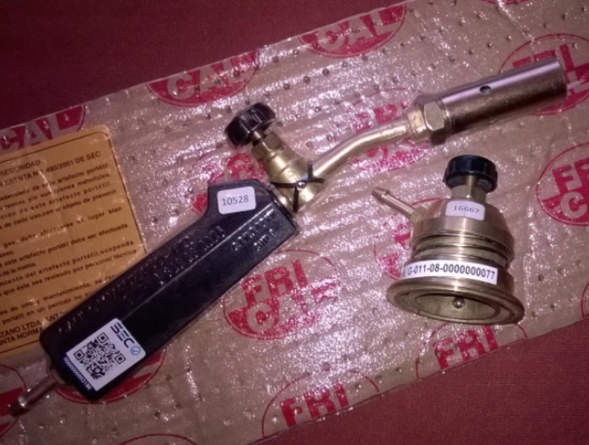 SOPLETE GAS C/1 BOQUILLA DISPLAY FRICAL
