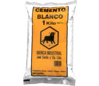 CEMENTO BLANCO KILO BOLSA