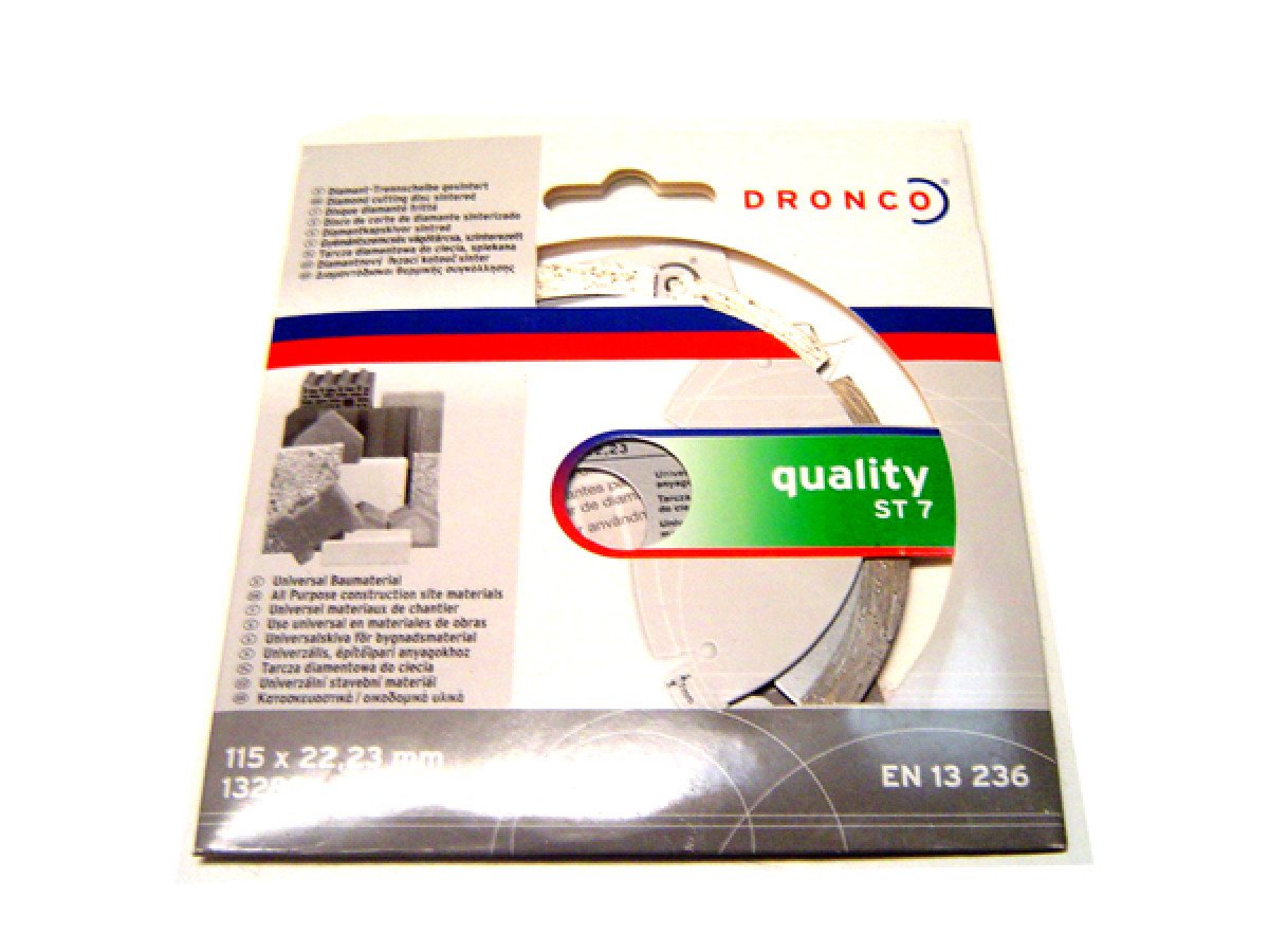 DISCO DIAMANTADO DRONCO SEGMENTADO 7"