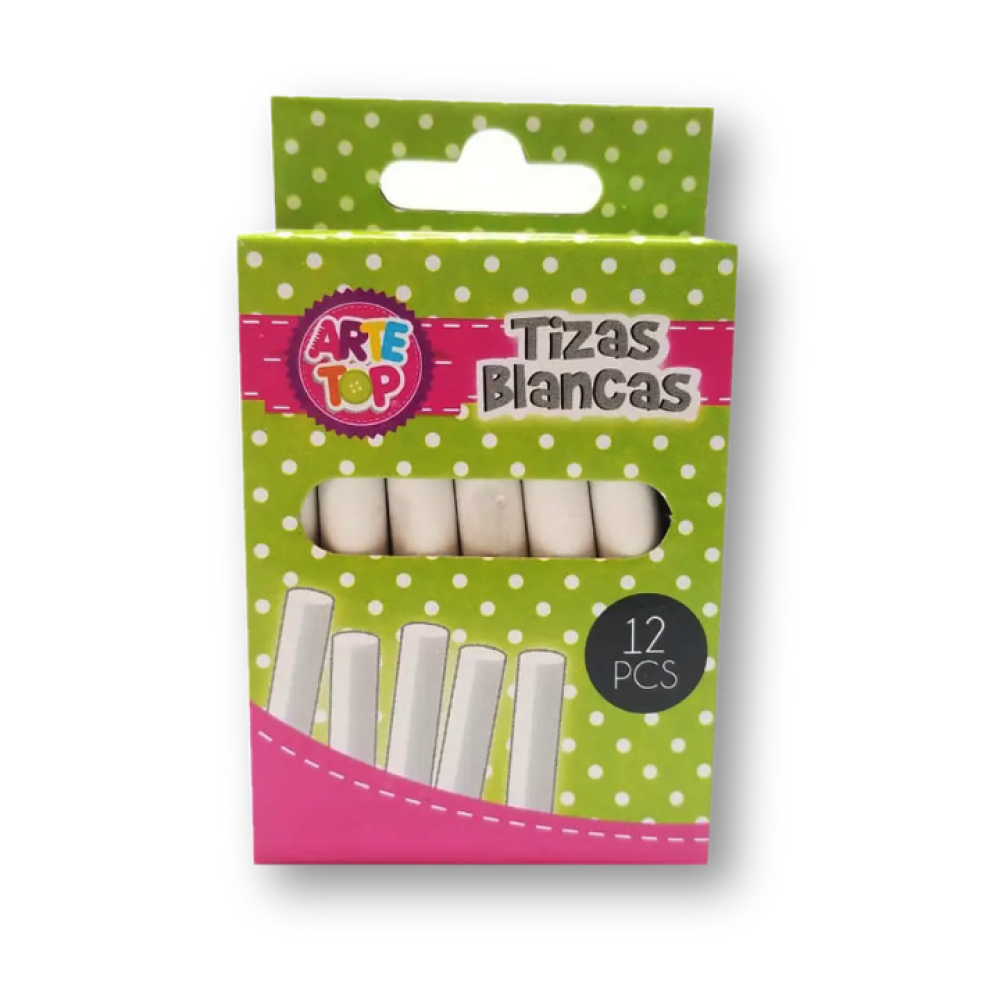 TIZA BLANCA 12UN