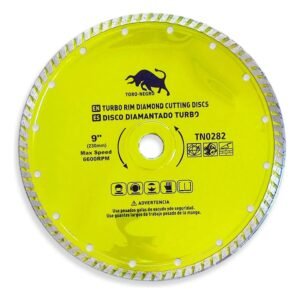 DISCO DIAMANTADO TURBO 9" TORONEGRO
