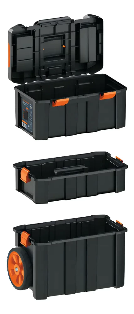 CAJA HERRAMIENTAS 19" X 25 3 EN 1 CHP-1925R 102644 TRUPER - Imagen 3