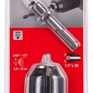 ADAPTADOR SDS PLUS + MANDRIL 1/2X13MM KWB