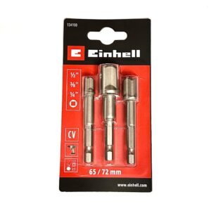 ADAPTADOR PUNTA DADOS (3) 1/4", 3/8", 1/2" EINHELL