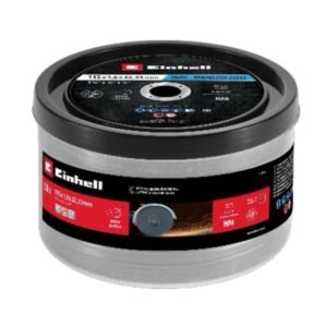 DISCO CORTE 4 1/2" 1MM INOX LATA 50 UN EINHELL