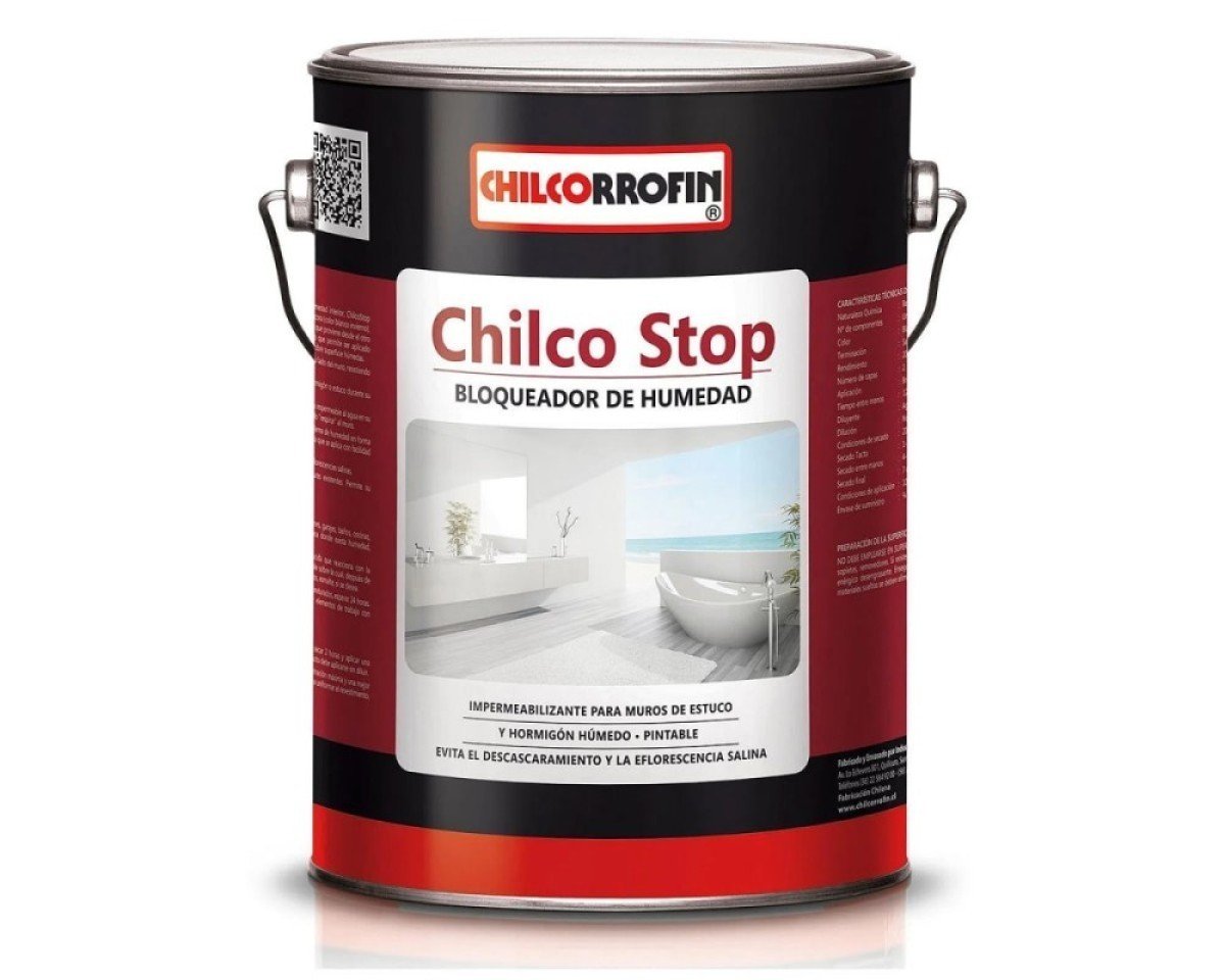 Chilco stop (bloqueador de humedad) 1/4 gal.