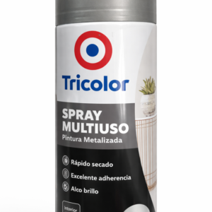 SPRAY METALIZADO PLATA 400ML TRIC