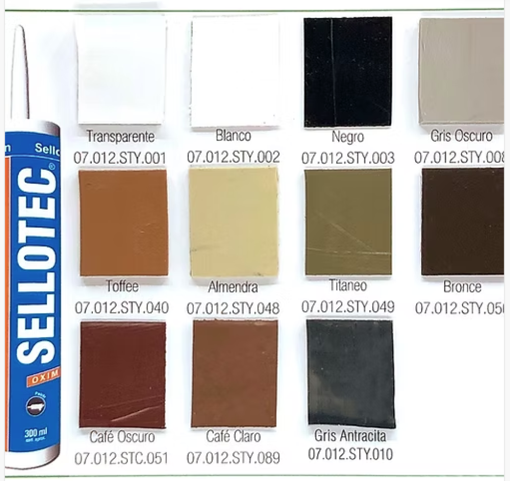 SILICONA NEUTRA PISTOLA 300ML MARRON /CAFE - Imagen 2