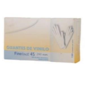 GUANTE VINILO CAJA 100 UNIDADES