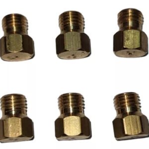 JGO INYECTORES ROSCA GRUESA COCINA GAS NATURAL 6PZS