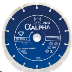 DISCO DIAMANTADO ALPHA SEGMENTADO 7"