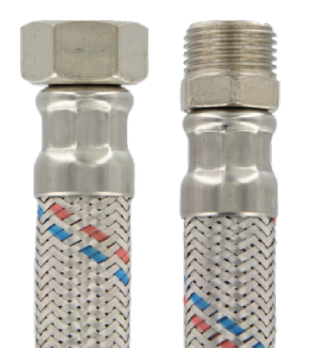 FLEXIBLE P/CALEFONT AGUA 30 CMS 1/2 HI HE MATEU